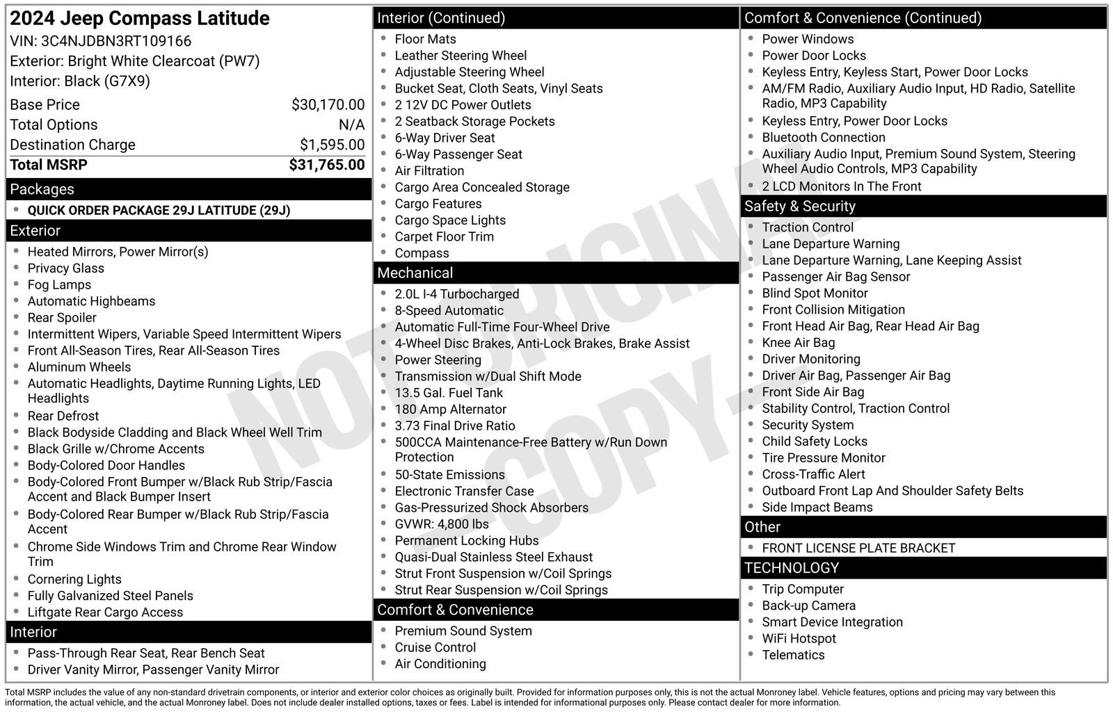 Used 2024 Jeep Compass Latitude image 7