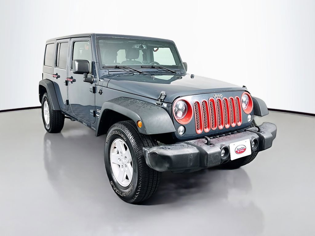 Used 2017 Jeep Wrangler Unlimited Sport w/ Quick Order Package 24S AWD/4WD image 3