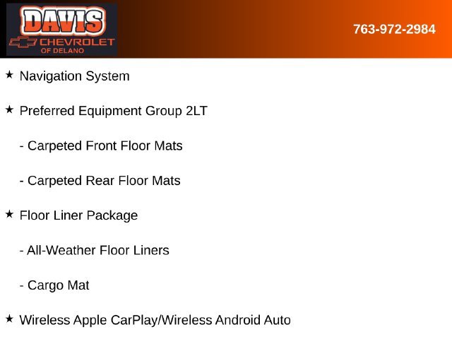 New 2027 Chevrolet Equinox LT w/ LPO, Floor Liner Package AWD/4WD image 5