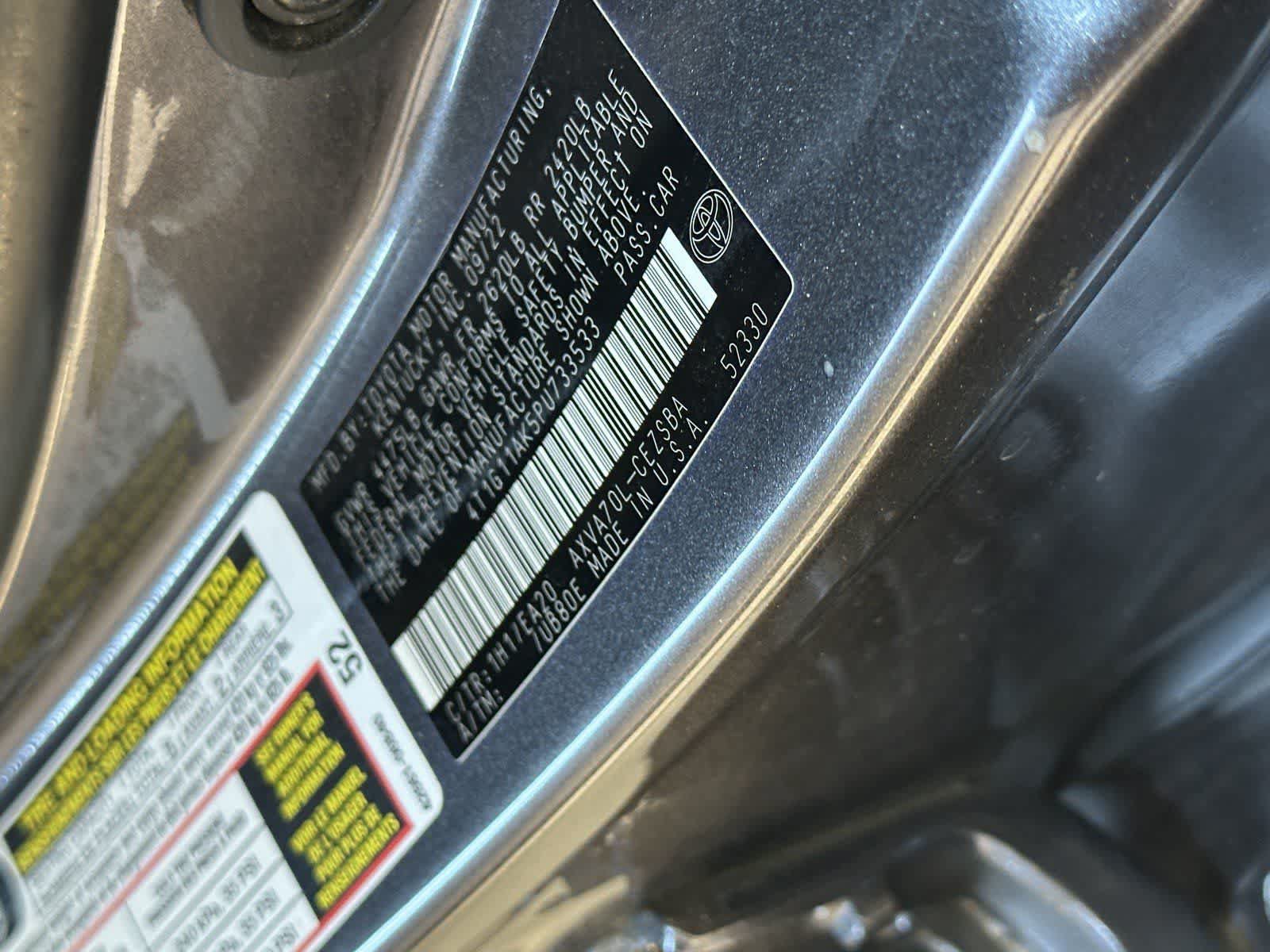 Used 2023 Toyota Camry SE FWD image 35