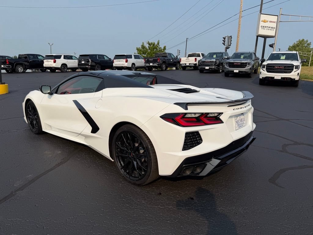 Certified 2025 Chevrolet Corvette Stingray Premium Conv w/ Stealth Interior Trim Package RWD image 4