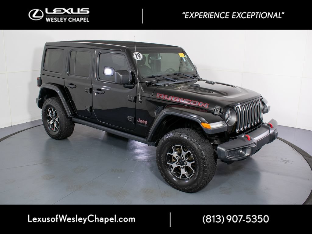 Used 2019 Jeep Wrangler Unlimited Rubicon AWD/4WD image 2