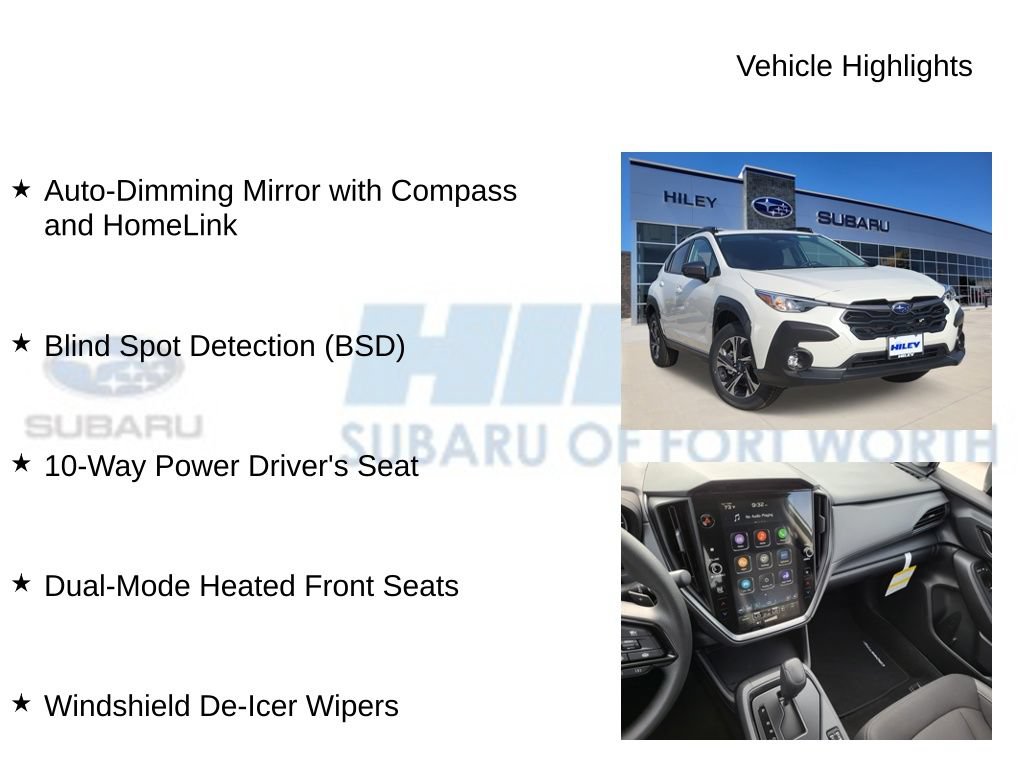 New 2026 Subaru Crosstrek 2.5i Premium AWD/4WD image 10