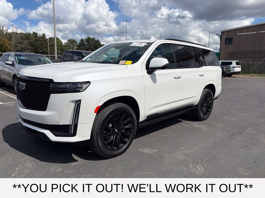 Used 2022 Cadillac Escalade Sport Platinum w/ LPO, ONYX Package AWD/4WD image 3