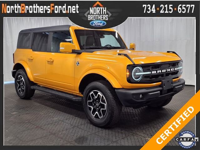 Certified 2021 Ford Bronco Outer Banks video 1