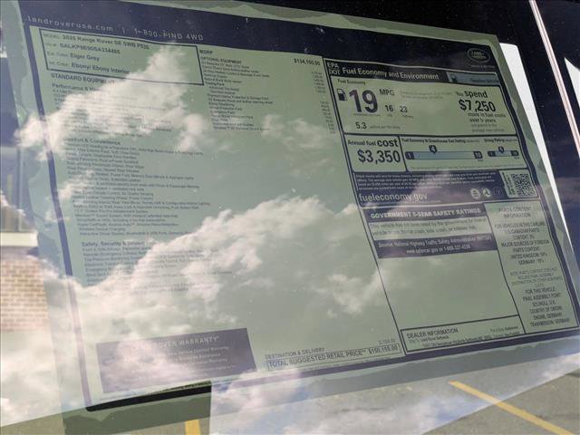 New 2025 Land Rover Range Rover SE image 19