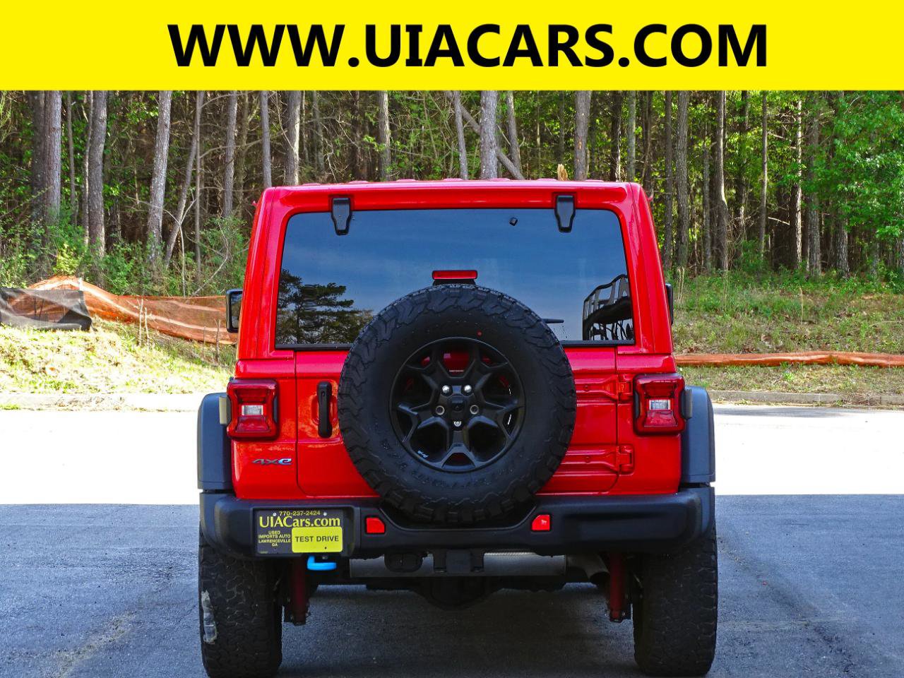Used 2023 Jeep Wrangler Unlimited Rubicon 4xe AWD/4WD image 8