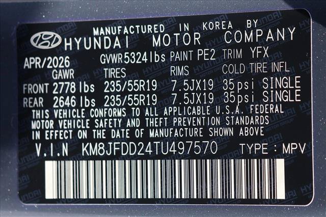 New 2026 Hyundai Tucson Limited AWD/4WD image 25