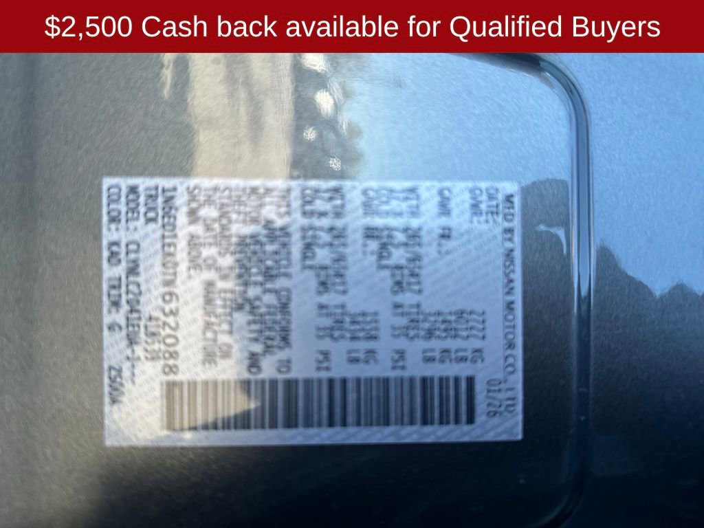 New 2026 Nissan Frontier SV w/ SV Convenience Package image 32