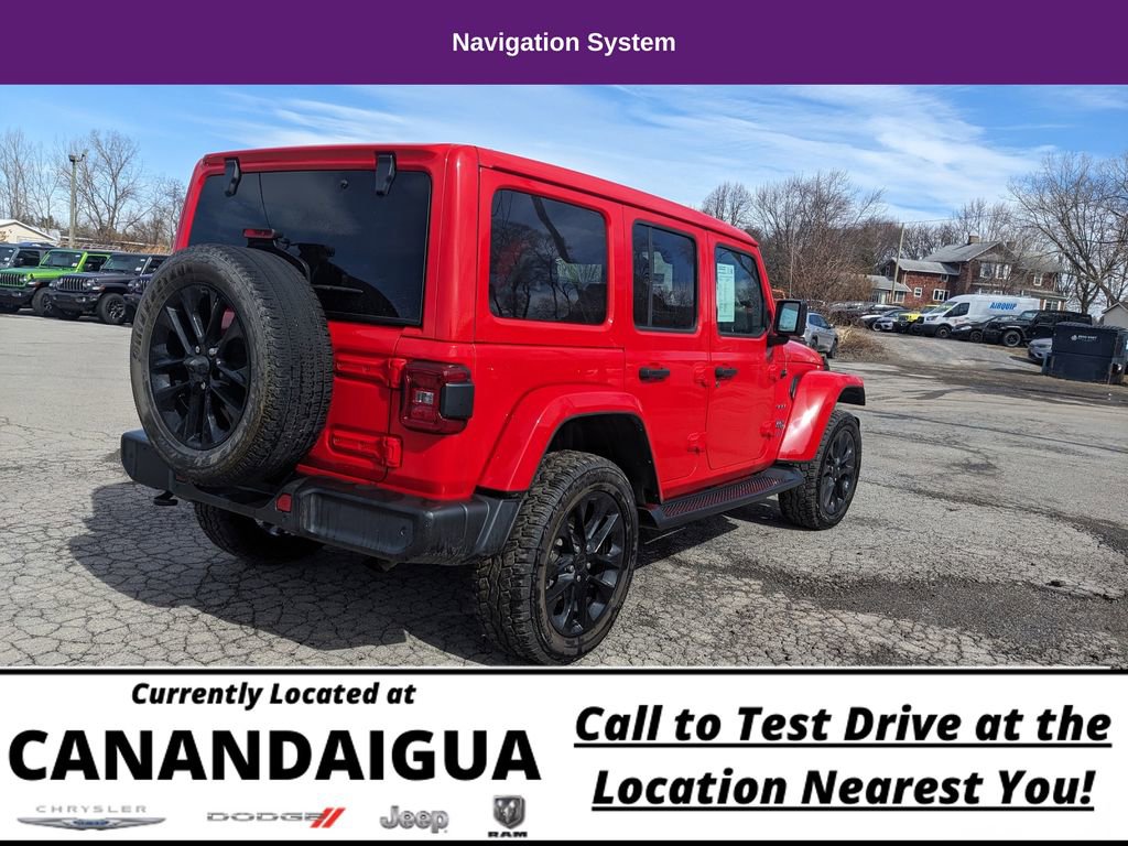 Used 2021 Jeep Wrangler Unlimited Sahara 4xe w/ Cold Weather Group image 9