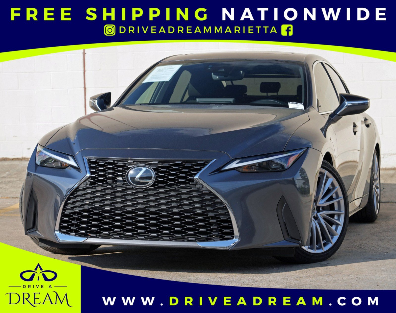 Used 2023 Lexus IS 300 w/ Premium Package RWD video 1
