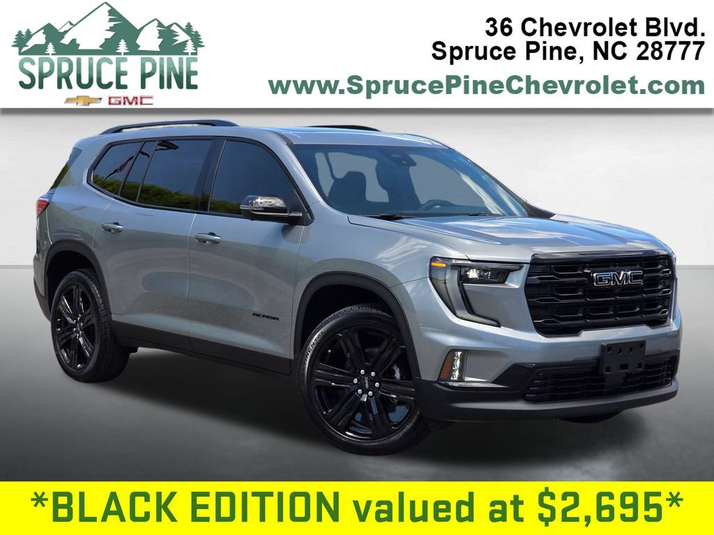 New 2026 GMC Acadia Elevation w/ Black Edition FWD 360° Tour