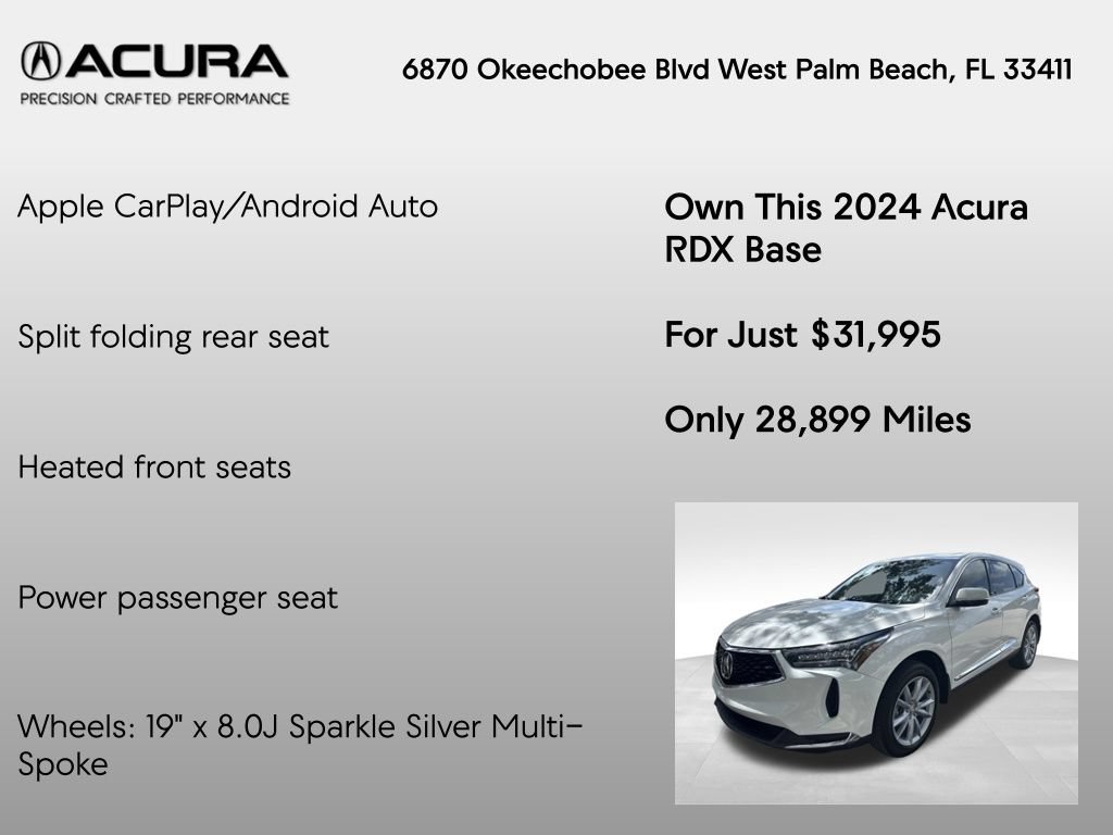 Certified 2024 Acura RDX SH-AWD image 26