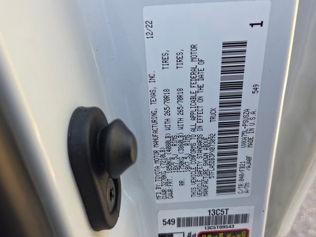 Used 2023 Toyota Tundra SR5 w/ SR5 Convenience Package image 6