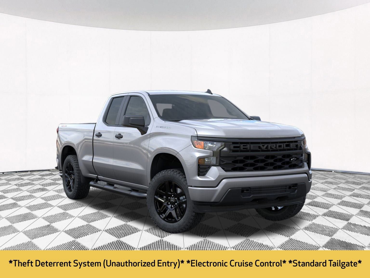New 2025 Chevrolet Silverado 1500 Custom w/ Turbomax Blackout Package image 17