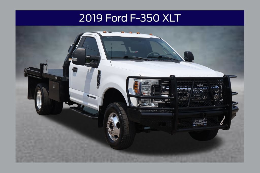 Used 2019 Ford F350 XLT w/ Snow Plow Prep Package AWD/4WD image 1