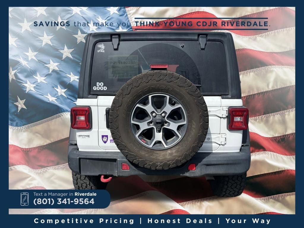 Used 2022 Jeep Wrangler Unlimited Rubicon w/ Steel Bumper Group image 4