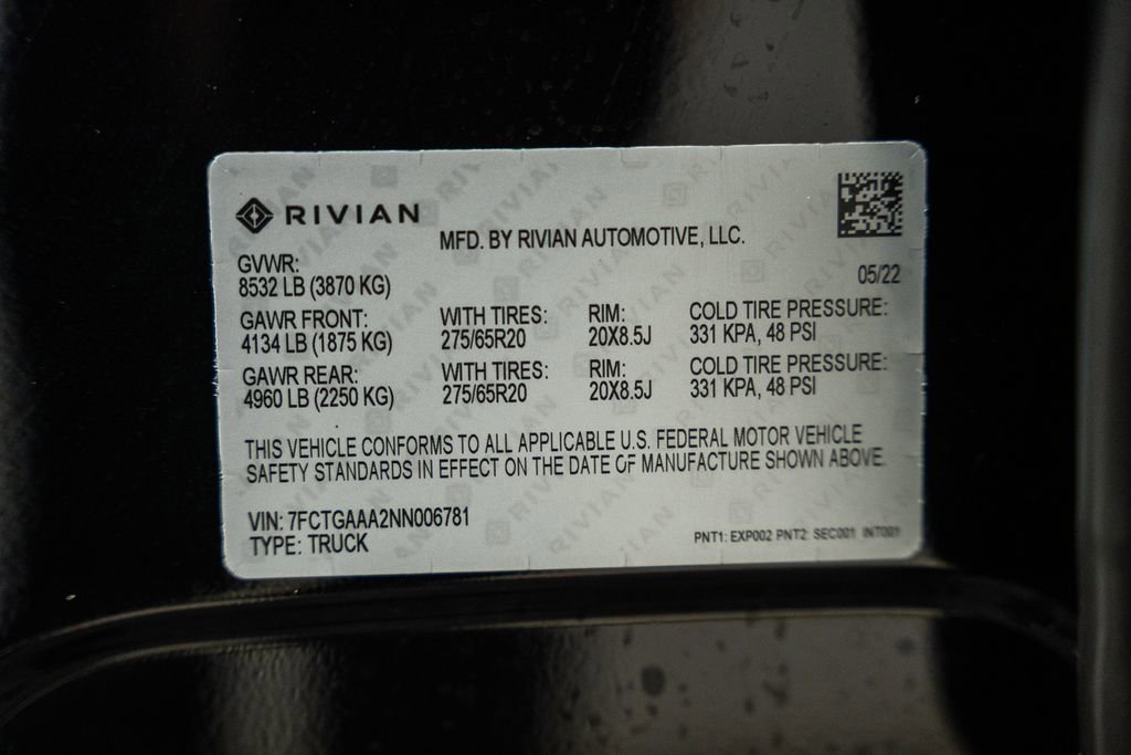 Used 2022 Rivian R1T Adventure image 35