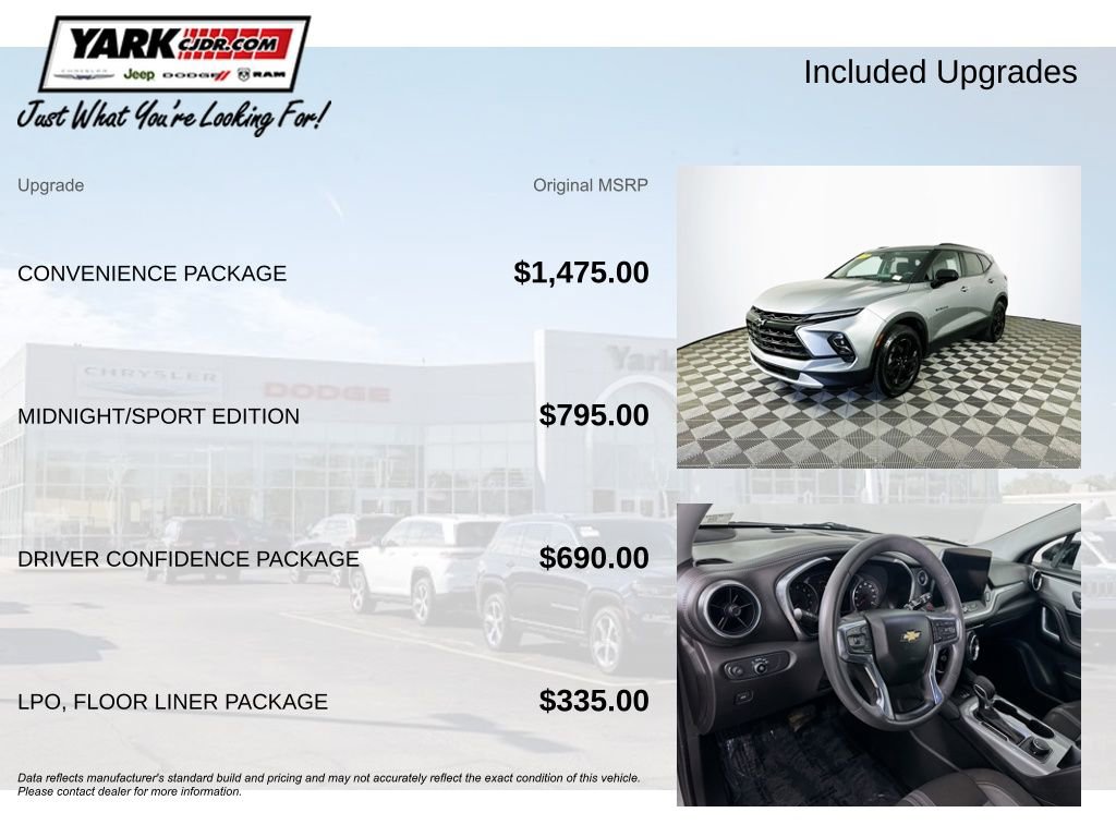 Used 2023 Chevrolet Blazer LT w/ Convenience Package FWD image 5