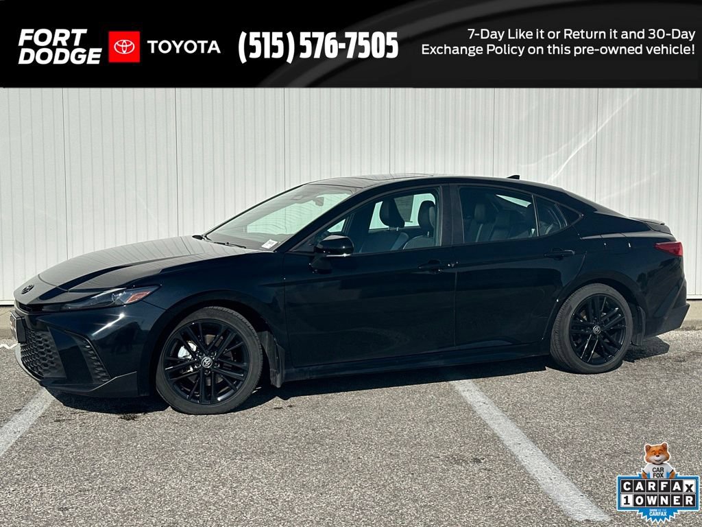Used 2025 Toyota Camry SE w/ Multimedia Upgrade Package FWD image 1