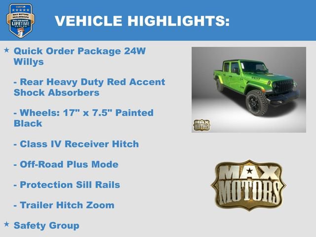 New 2025 Jeep Gladiator Willys image 27