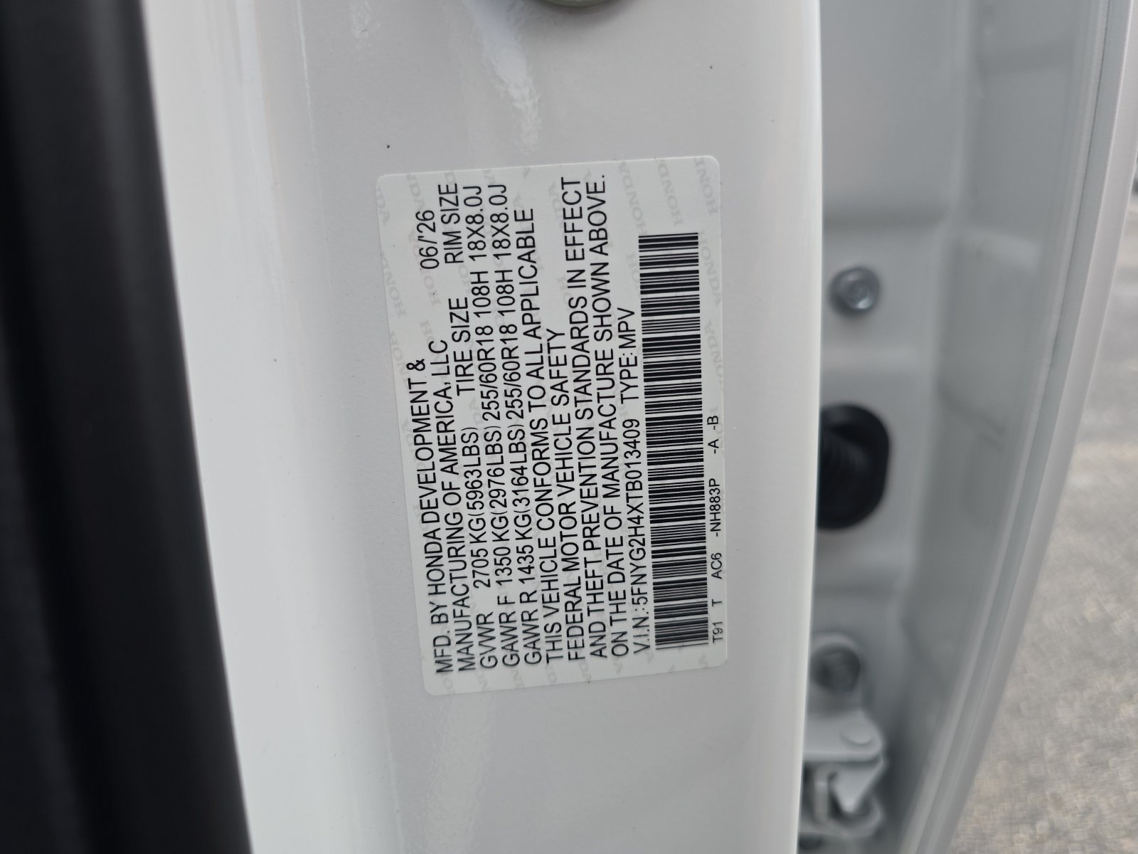 New 2026 Honda Pilot EX-L image 29