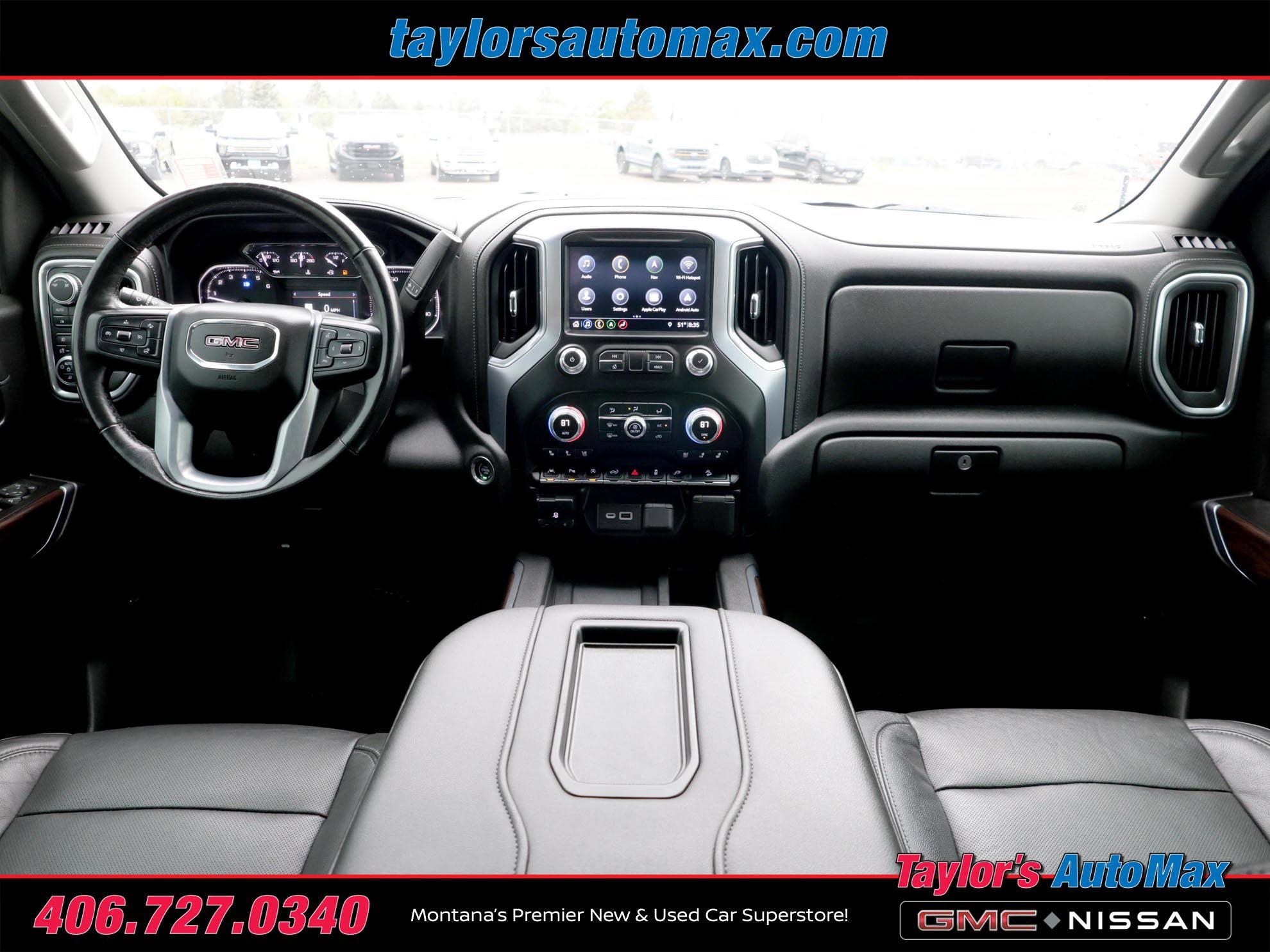 Used 2019 GMC Sierra 1500 SLT w/ SLT Premium Plus Package AWD/4WD image 10