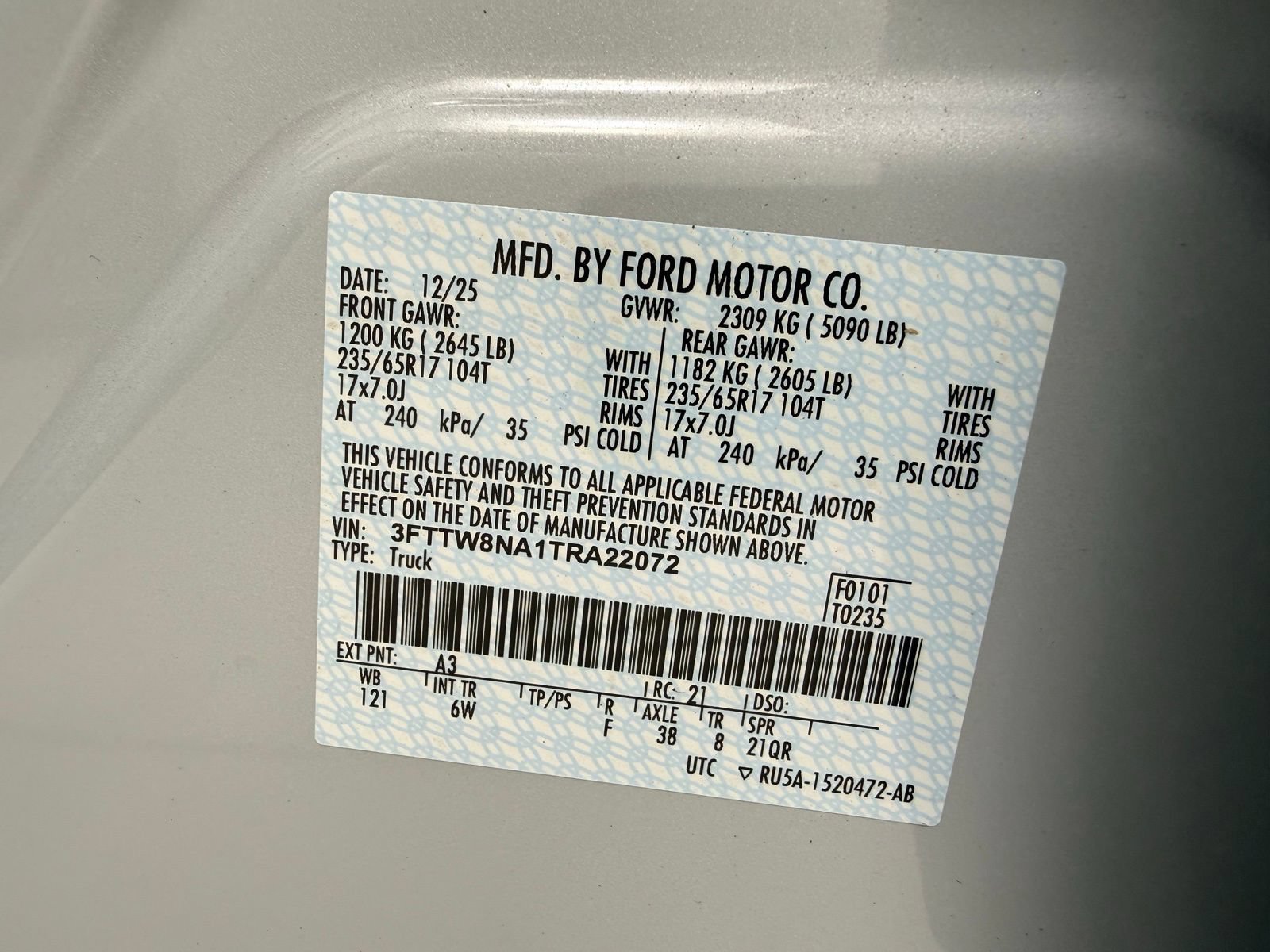 New 2026 Ford Maverick Tremor AWD/4WD image 18