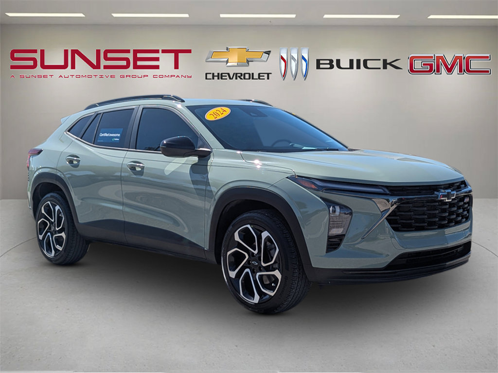 Certified 2024 Chevrolet Trax RS w/ Sunroof Package FWD image 1