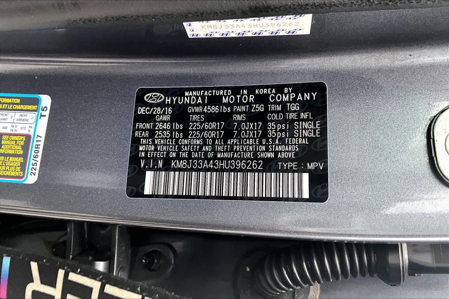 Used 2017 Hyundai Tucson SE image 21