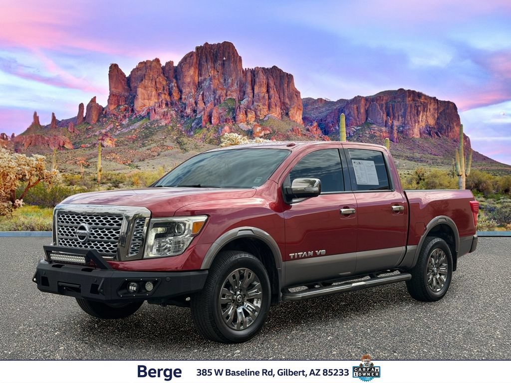 Used 2019 Nissan Titan Platinum Reserve AWD/4WD image 1
