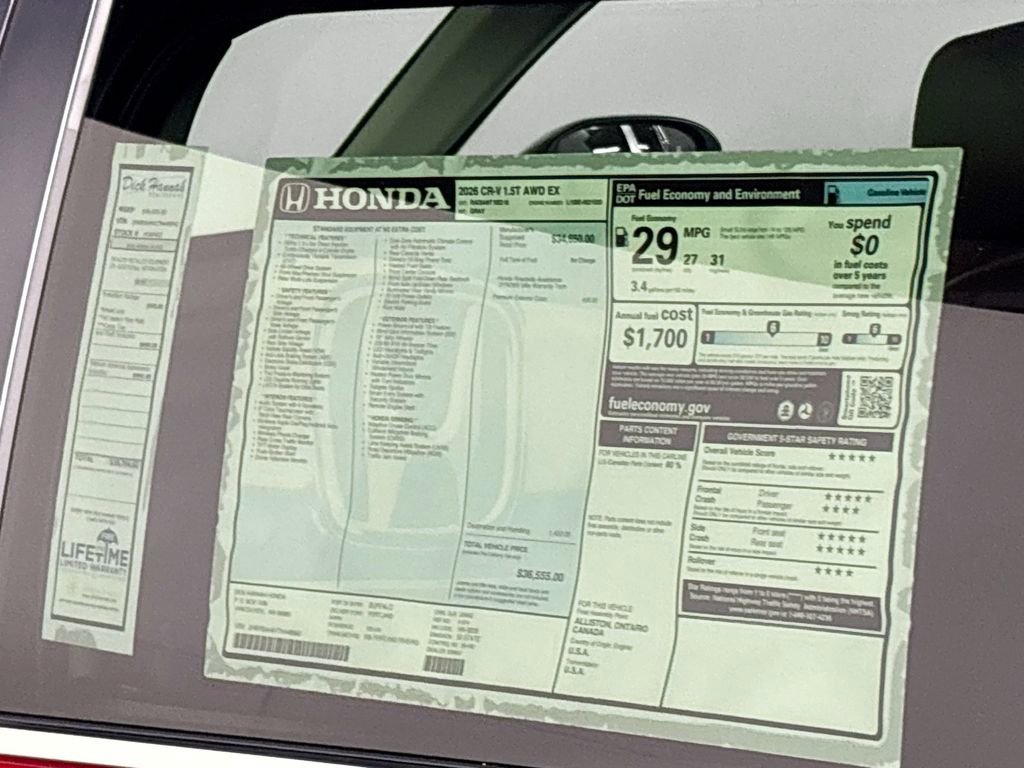 New 2026 Honda CR-V EX image 24