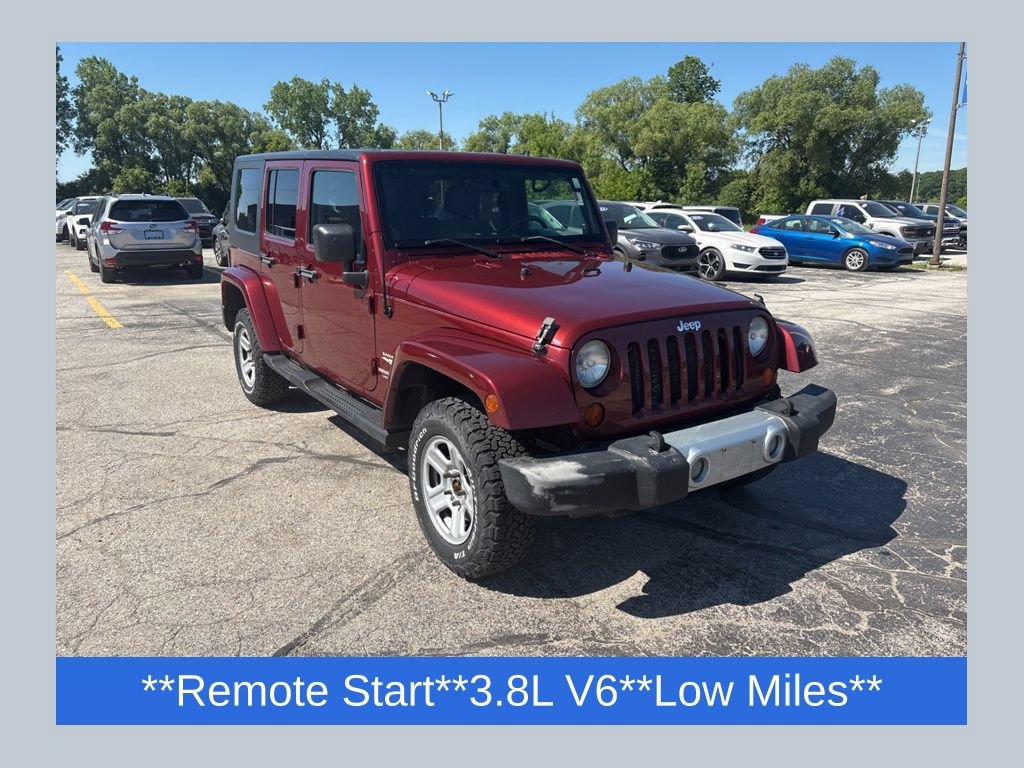 Used 2008 Jeep Wrangler Unlimited Sahara AWD/4WD image 1
