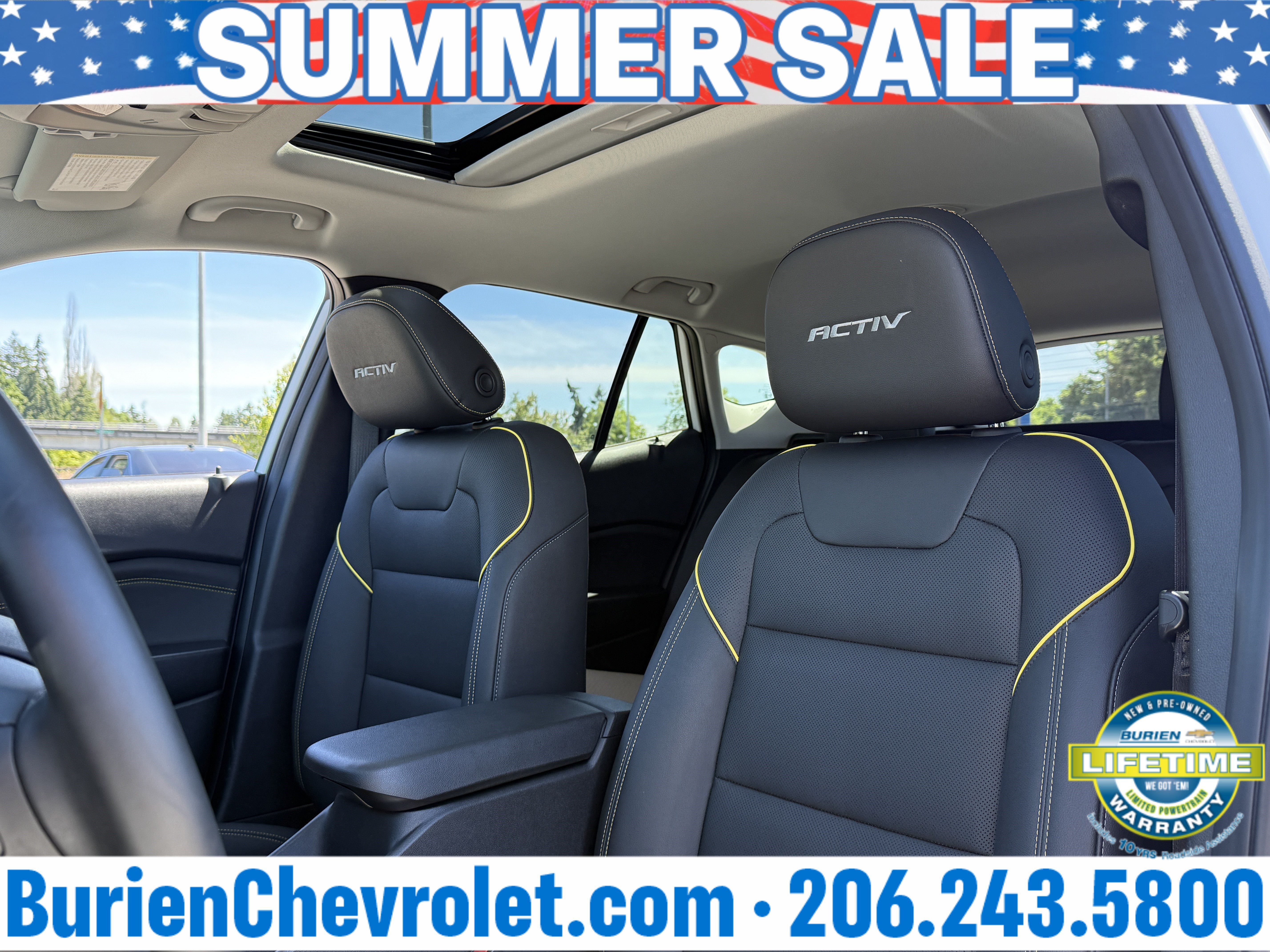 Used 2024 Chevrolet Trax ACTIV w/ Sunroof Package FWD image 10
