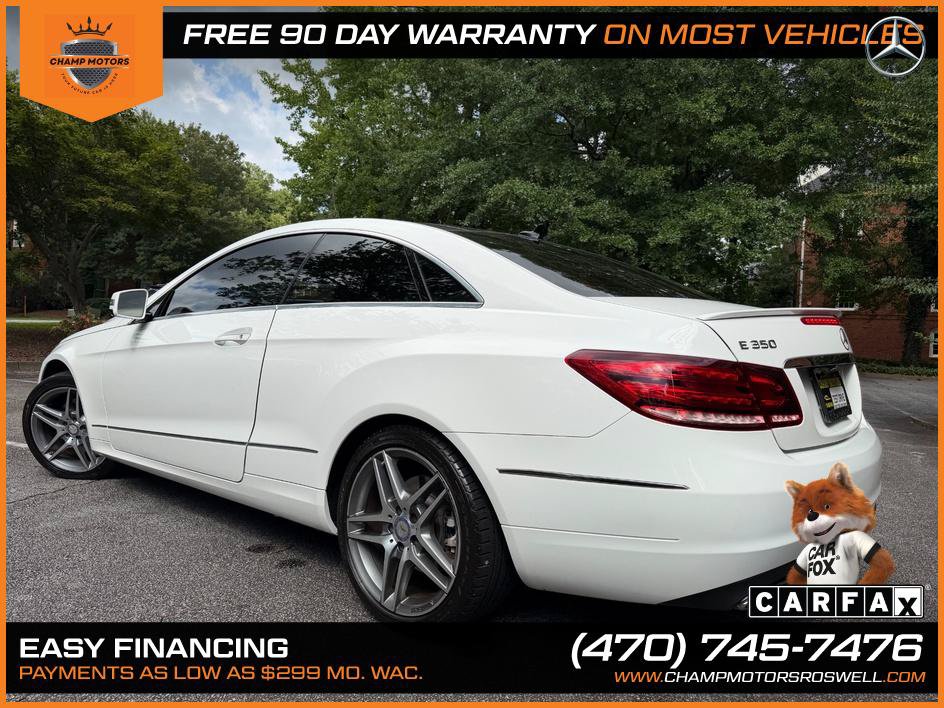 Used 2014 Mercedes-Benz E 350 4MATIC Coupe w/ Premium 1 Package image 13