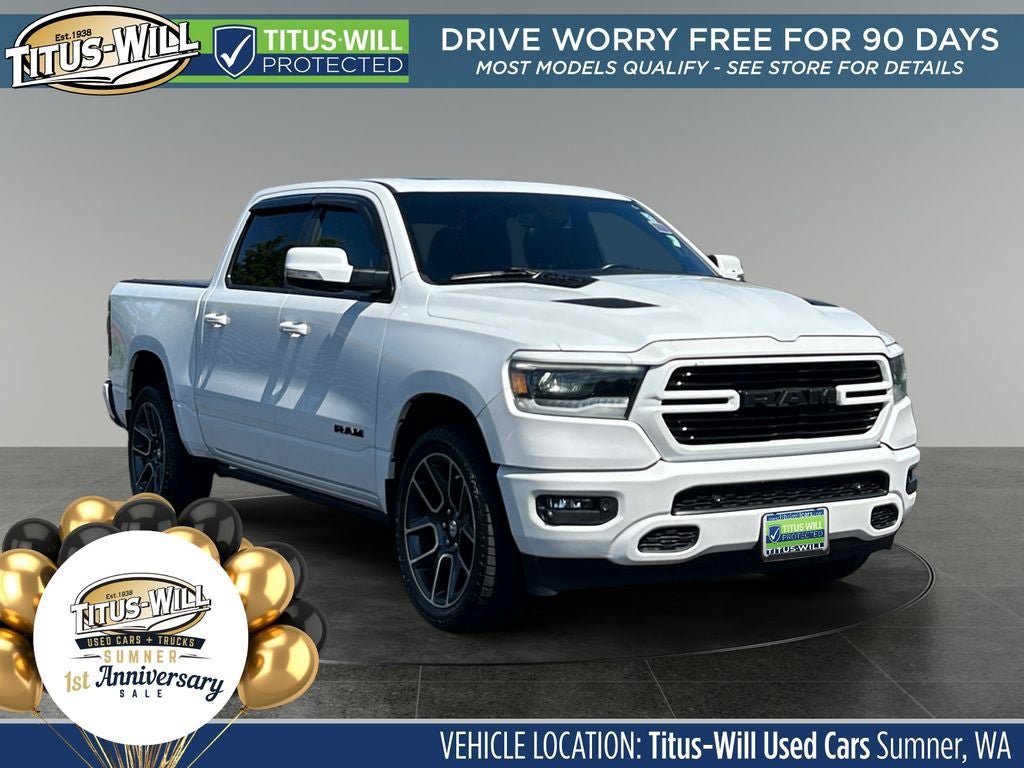 Used 2019 RAM 1500 Sport w/ Leather & Sound Group AWD/4WD image 1