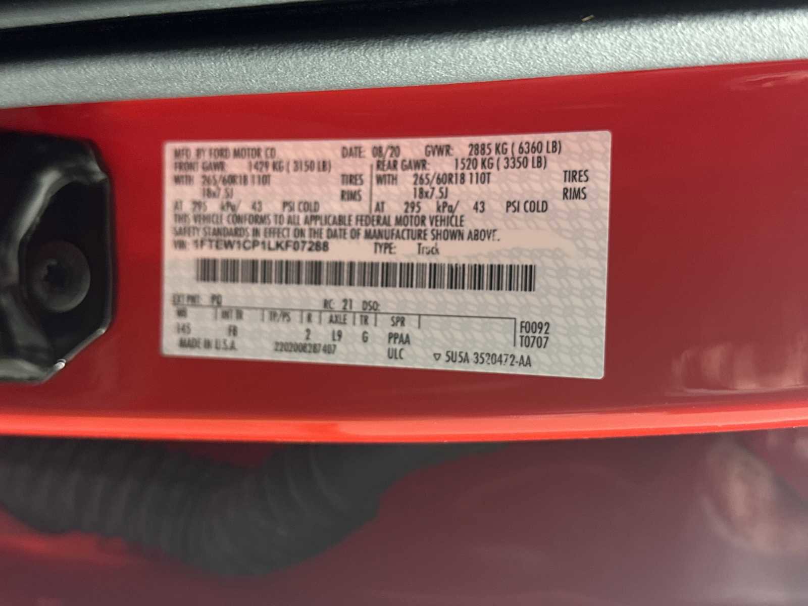 Used 2020 Ford F150 XLT w/ Equipment Group 302A Luxury image 37