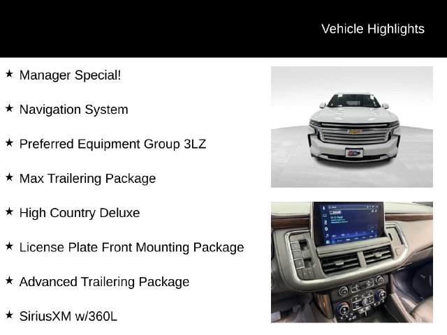 Certified 2024 Chevrolet Suburban High Country AWD/4WD image 16