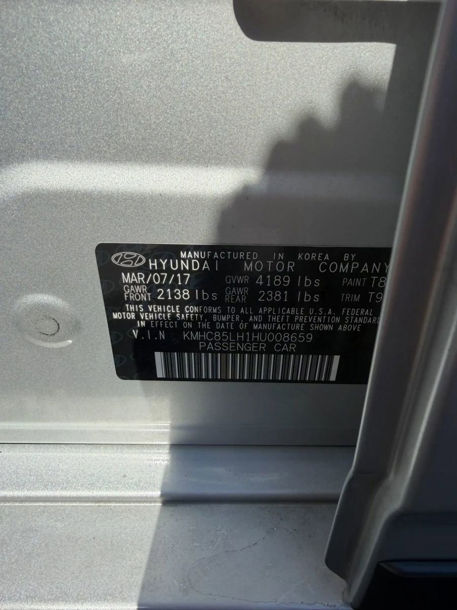 Used 2017 Hyundai Ioniq Limited image 19