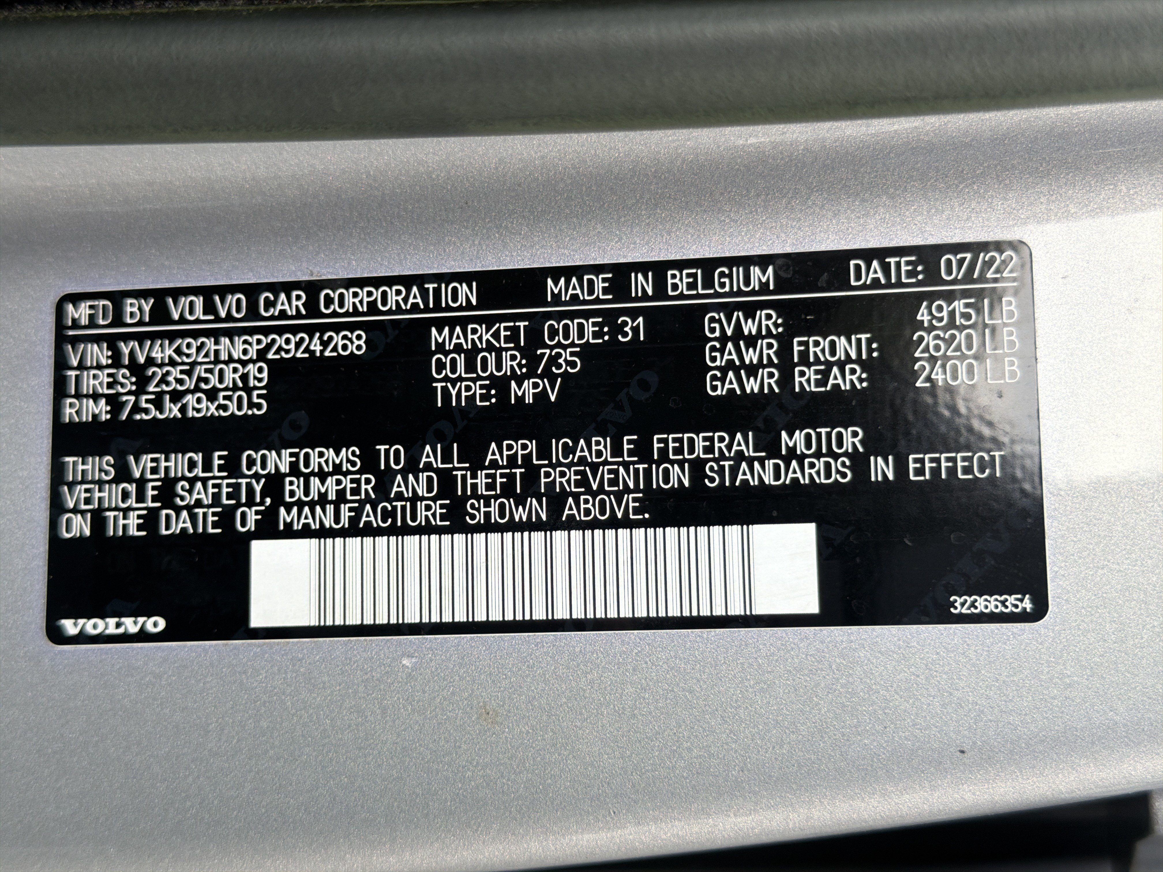 Certified 2023 Volvo XC40 B4 Plus w/ Driver Assist Package FWD image 58