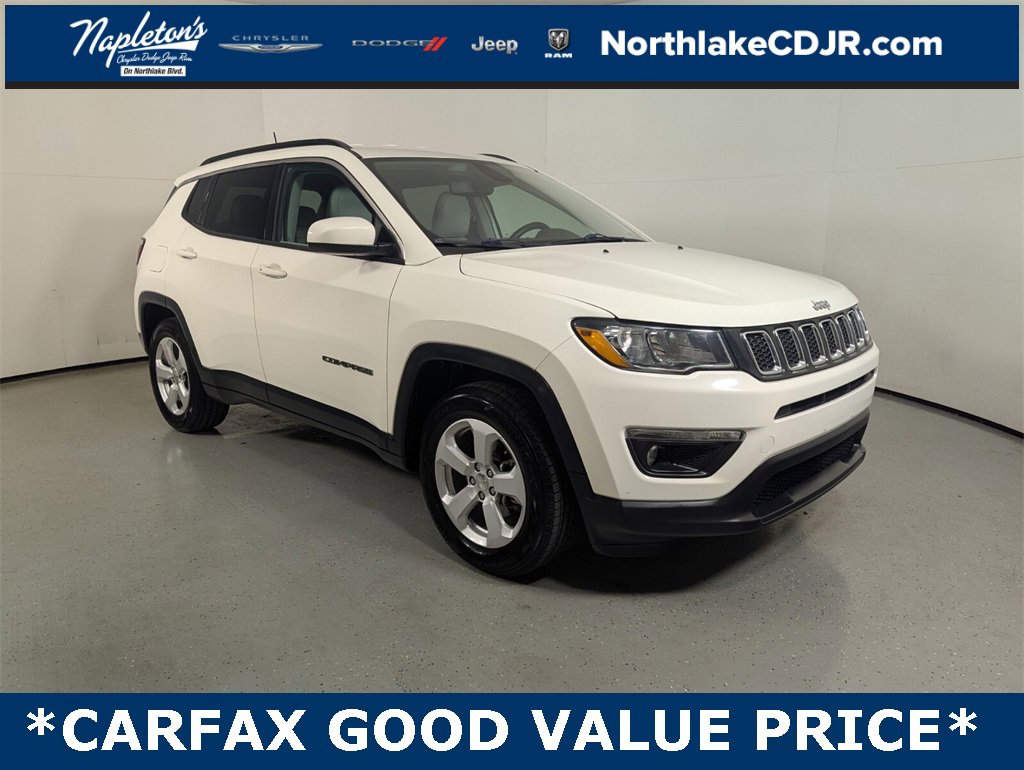 Used 2019 Jeep Compass Latitude w/ Safety & Security Group