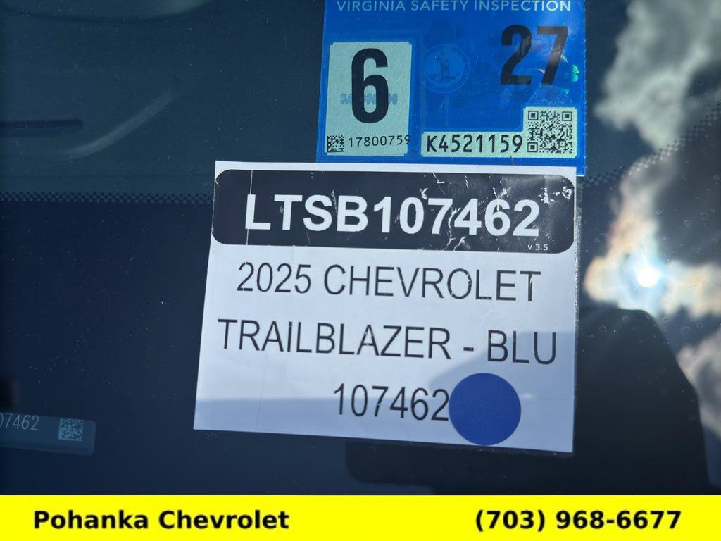 Used 2025 Chevrolet TrailBlazer ACTIV w/ Convenience Package AWD/4WD image 37