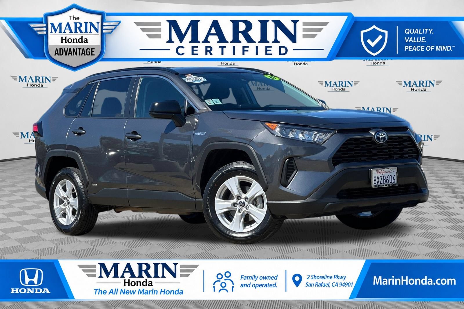 Used 2021 Toyota RAV4 LE w/ Carpet Mat Package (TMS) AWD/4WD 360° Tour