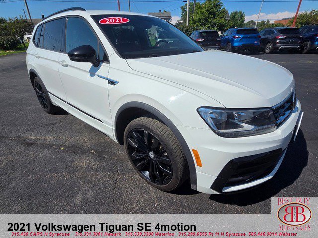 Used 2021 Volkswagen Tiguan SE R-Line AWD/4WD image 1