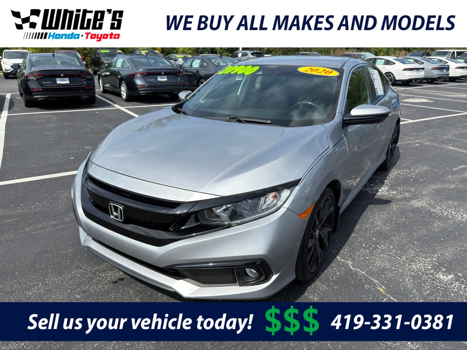 Used 2020 Honda Civic Sport image 1