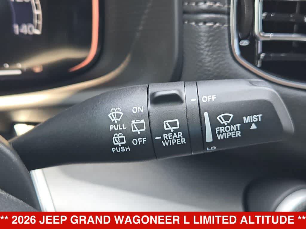 New 2026 Jeep Grand Wagoneer L Limited w/ Rear Seat Video Group I AWD/4WD image 24