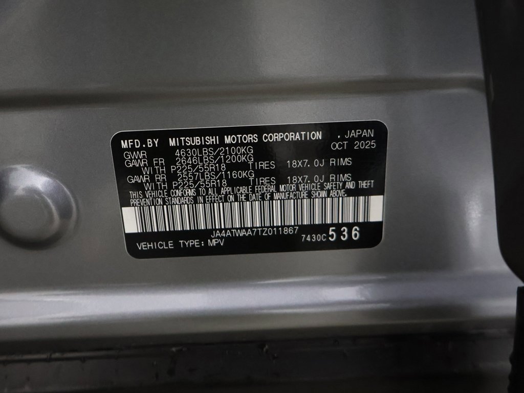 New 2026 Mitsubishi Eclipse Cross Black Edition image 48