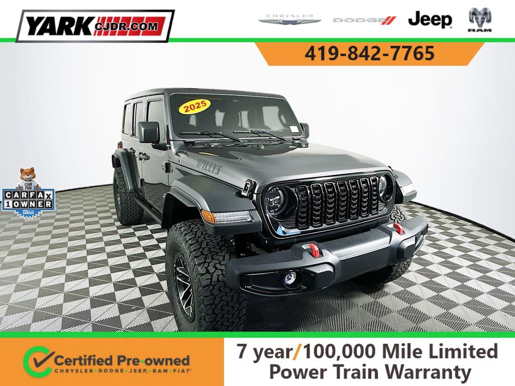 Certified 2025 Jeep Wrangler Willys