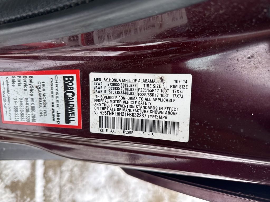 Used 2015 Honda Odyssey LX image 51