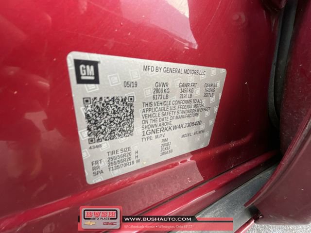 Used 2019 Chevrolet Traverse Premier w/ Driver Confidence II Package image 35